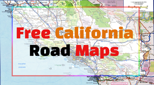 California Road Maps