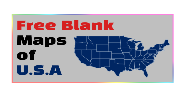 blank u.s map