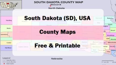 preview county map of south dakota